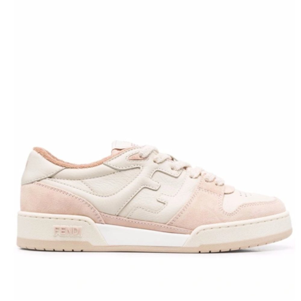 Fendi Match Women's Sneakers Pink & Cream - NEW IN BOX - Size EU37